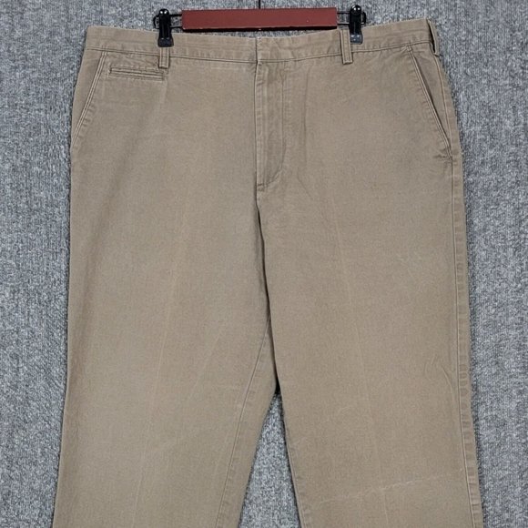 Dockers Pants Mens 39x28* Brown D4 Relaxed Fit Straight Leg - Picture 2 of 13